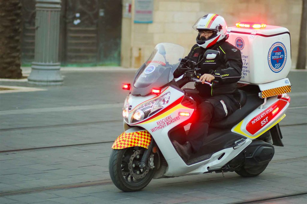 אופנולנס - Medical Motorcycle
