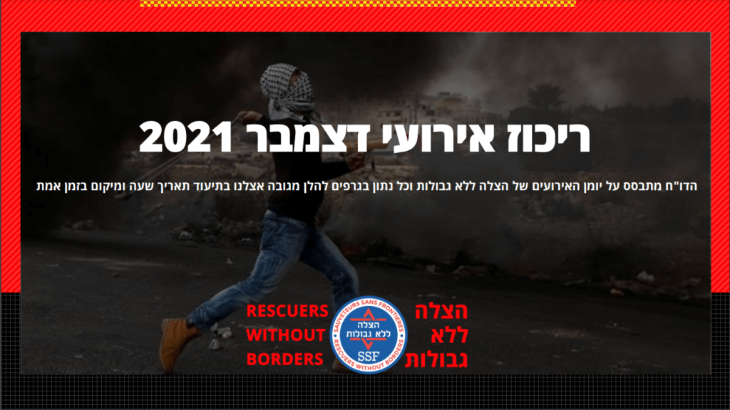 ריכוז אירועי דצמבר 2021